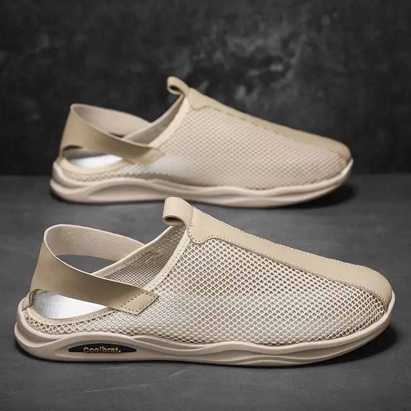 Fashion Beach Shoes for Men Mesh Breathable Descount Eva Cheap Liquidation On Offer Luxury 2025 Expensives Original Buy 39 H Man Sandals