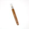 0.5mm 0.75mm 1Pc Dreadlock Needle Bamboo Handle Crochet Hook DreadsLock Hair Sewing Weaving Tool
