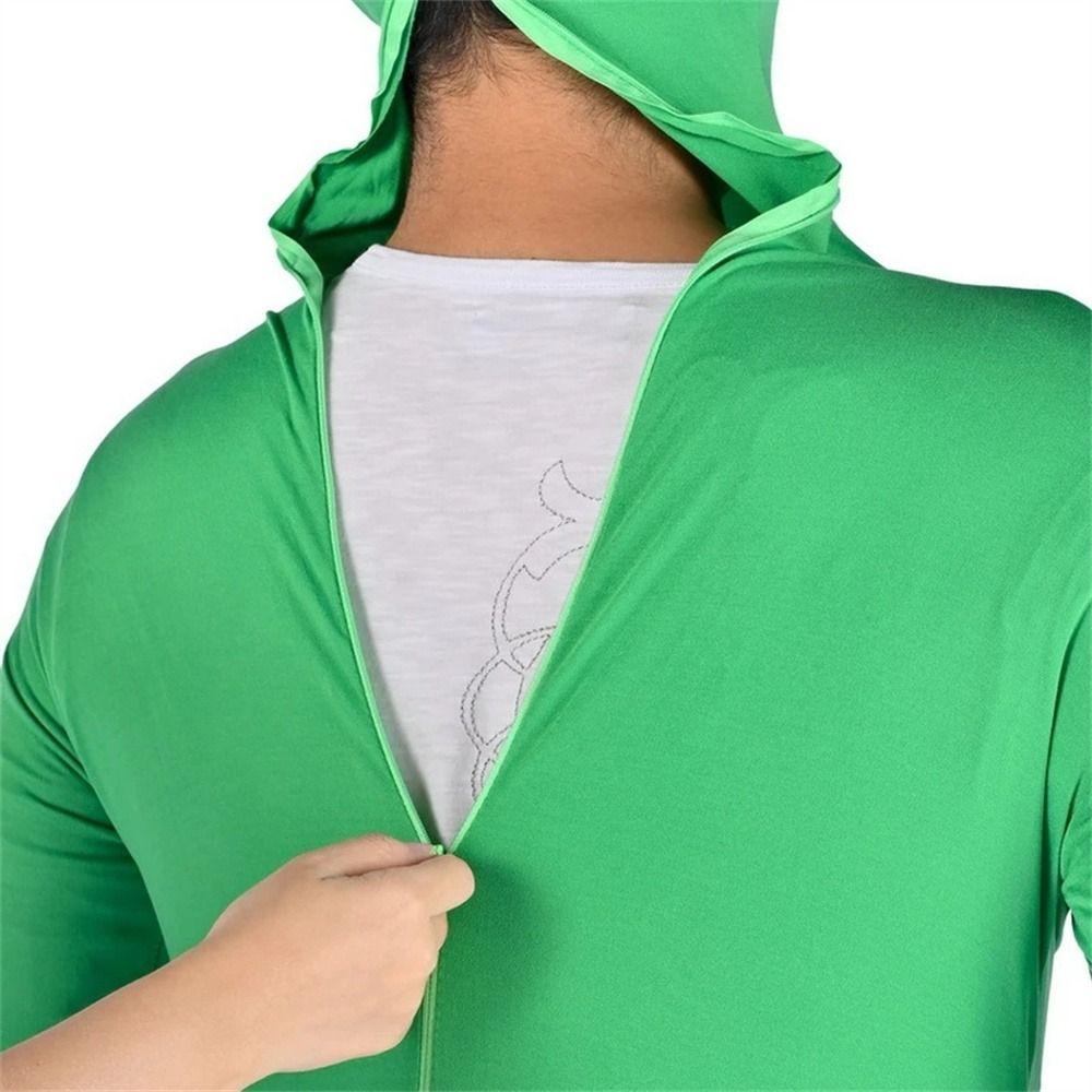 Body Comfor Anzug Chroma Key Jumpsuits Green Screen Anzug Chromakey Grüner Anzug Verschwindender Body