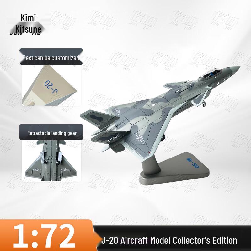 J-20 Fighter Jet Scale Model