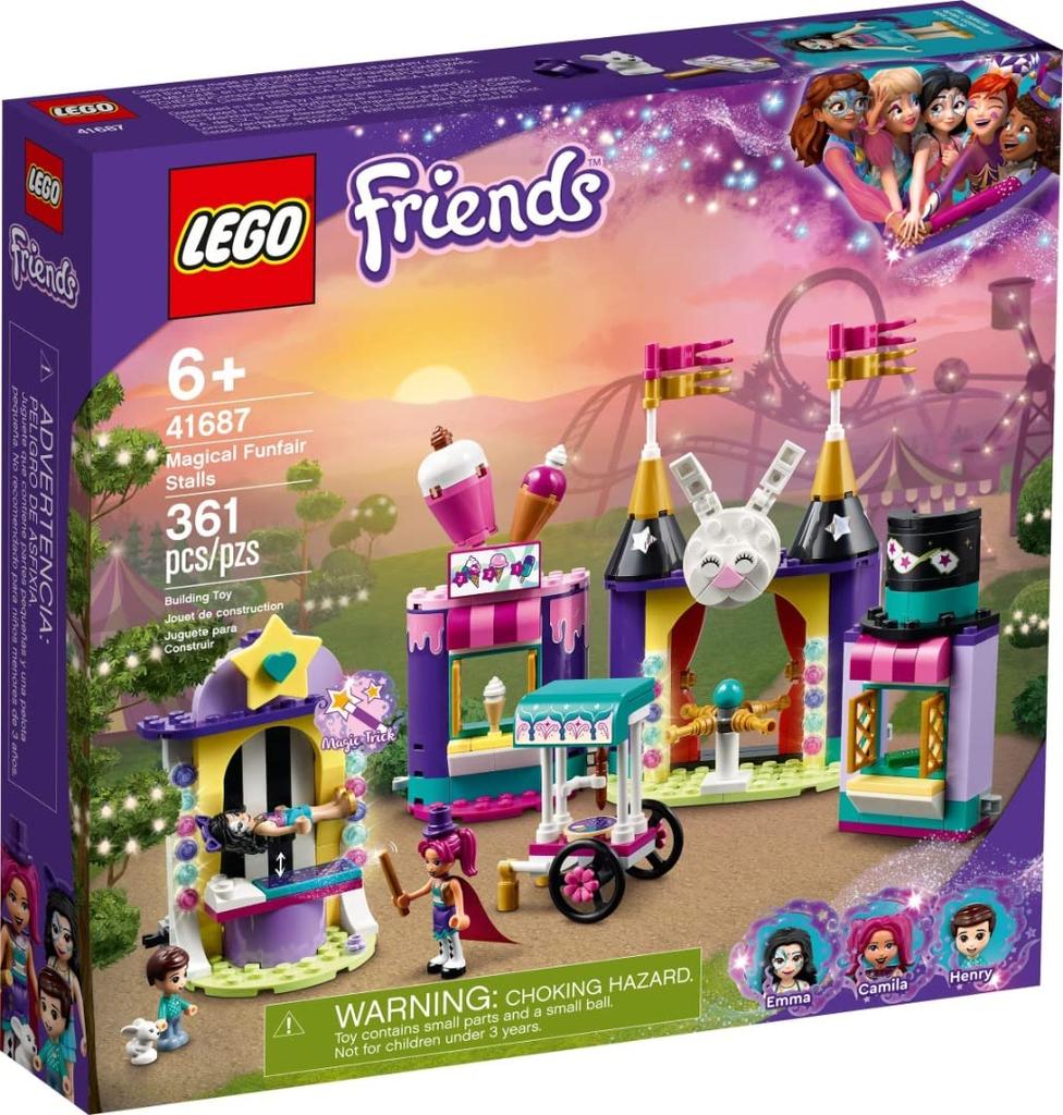 LEGO Friends Magical Shop 41687 Toy Building Blocks Gift Doll Roller Coaster for Girls Ages 6 and Up