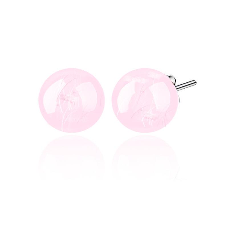 

Серьги-гвоздики из стерлингового серебра 925 пробы Серьги-гвоздики из натурального агата Серьги Серебряные аксессуары Ювелирные изделия 925