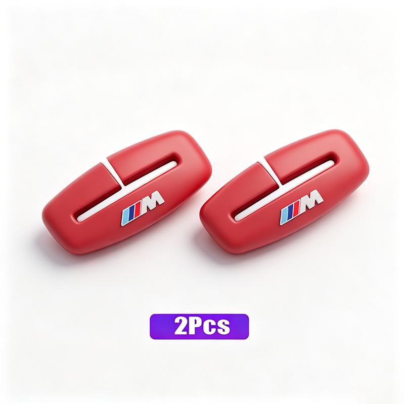 2026New Car Interior Soft Touch Seat Belt Buckle Protective Cover For BMW X1 X2 X3 X5 X4 X6 X7 iX3 F20 F10 F07 Accessories