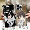 Bungo Stray Dogs Dazai Plating Phone Case For Iphone 16 17 Pro Max Air 16E 14 15 Plus 12 13 Mini Anti-Fall Airabag Cover
