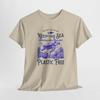 Keep The Sea Plastic Free Turtle Swimming Tshirt Save The Ocean Woman Man Summer Fashion Casual Cotton Graphic T Shirts