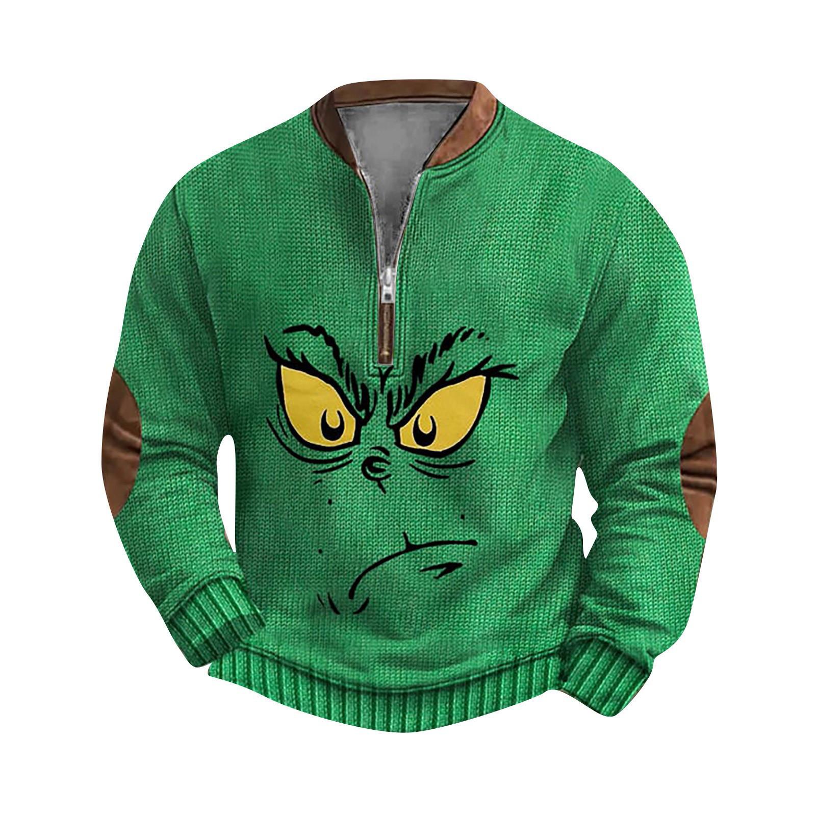 

Чоловічий світшот у стилі ретро з градієнтним принтом L