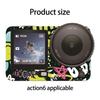 Protective Skin for Action 6 Camera Scratch Resistant Easy To Install Without Tools Creative Design Camera Sticker