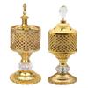 QX2E Metal Incenses Burners With Stable Base For Home Decoration Holder