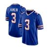 NFL Buffalo Bills 17 Josh Allen Football Jersey Embroidered Sports Uniform Men Women Youth