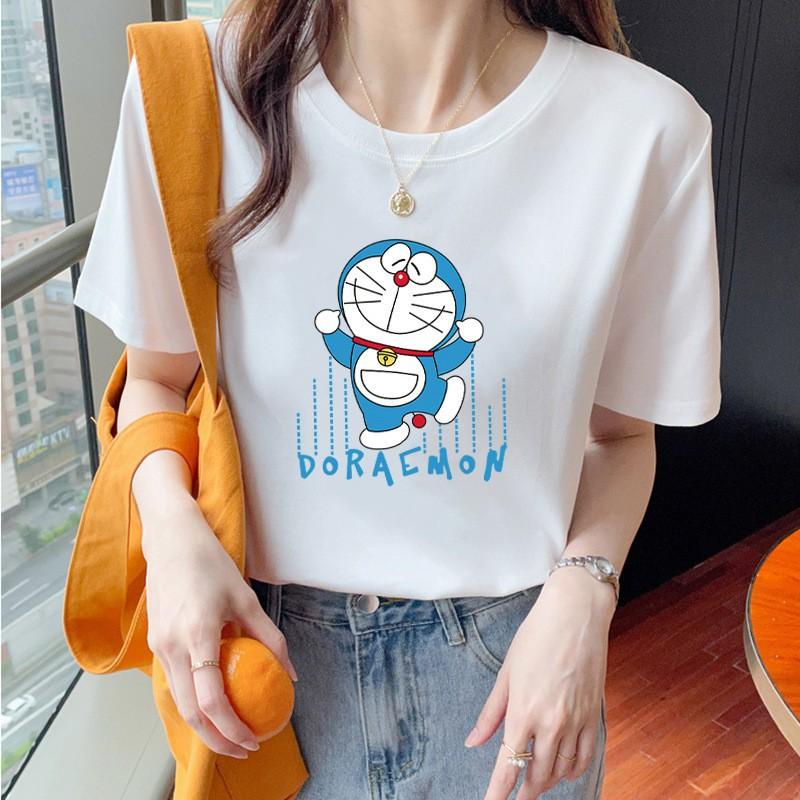 VEZFAA Damenmode Casual Sommer Frühling Kurzarm O-Ausschnitt Blusen & Hemden