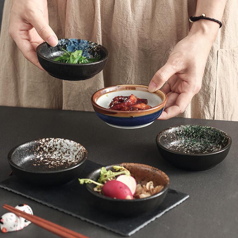 Linpan Japanese Style Ceramic Dipping Dishes