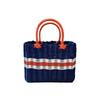 Plastic Hanging Baskets Square Woven Handbag New Storage Basket  Flower