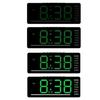 LED Clock Integrating Time Temperature And Date Display For Living Room Decoration USB Desktop Alarm Clock