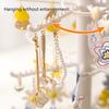 2/3/4-Tiers Plastic Necklace Earring Holder Jewelry Storage Display Tower Rack Necklace Earring Holder Display Stand
