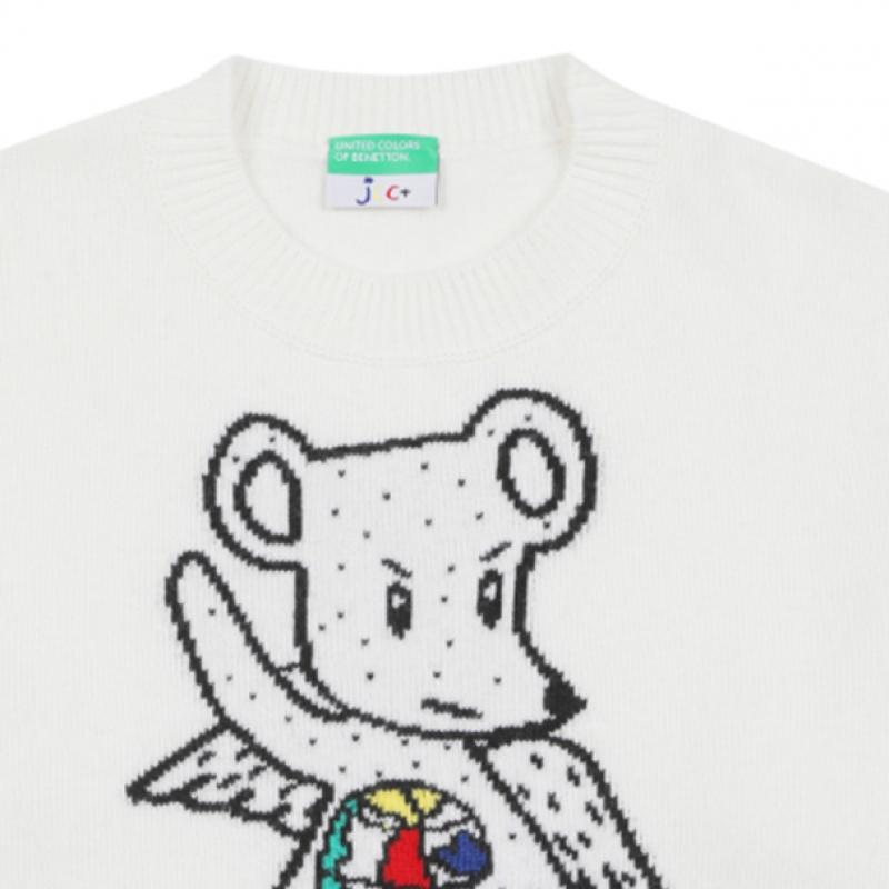  Benetton  Benetton Bear Sweater 2f 1235e103p 600