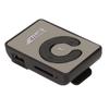 Back Clip Player Portable Lightweight Mini MP3 Music Player with Memory Card Slot for Daily School Black