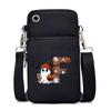 Halloween cute little ghost 26 letter messenger bag multi-function go out portable mobile phone bag