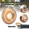 16mm Aperture Wood Shaping Grinder Wheel Arc Angle Angle Grinder Accessory Woodworking Projects