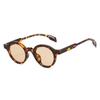  Retro Small Round Women Sunglasses Fashion Gradient Shades UV400 Punk Men Yellow Green Sun Glasses
