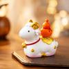 Lovely Zodiac Sheep Mascot Cute Creative Desk Ornament Party Favor Zodiac Sheep Figurine  Tabletop