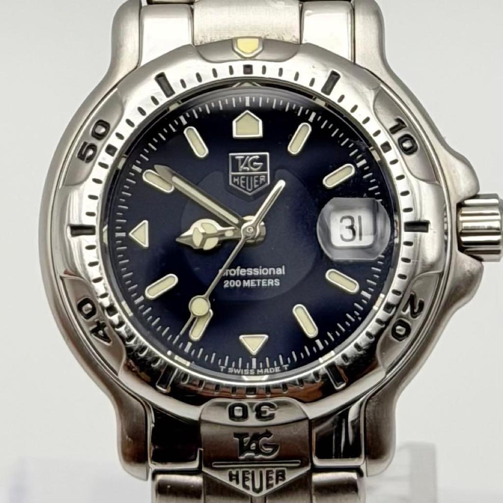 Used Good Condition Tag Heuer WH1315-K1 Professional Navy Ladies