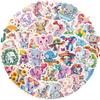 50 Cartoon Elephant Animal Graffiti Stickers Party Decoration Guitar Notebook Suitcase DIY Waterproof