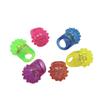 6Pc Creative Cartoon LED Luminous Finger Rings Shine In The Dark Light Toys Girls Glowing Strawberry Ring Light Toy Kids Gifts