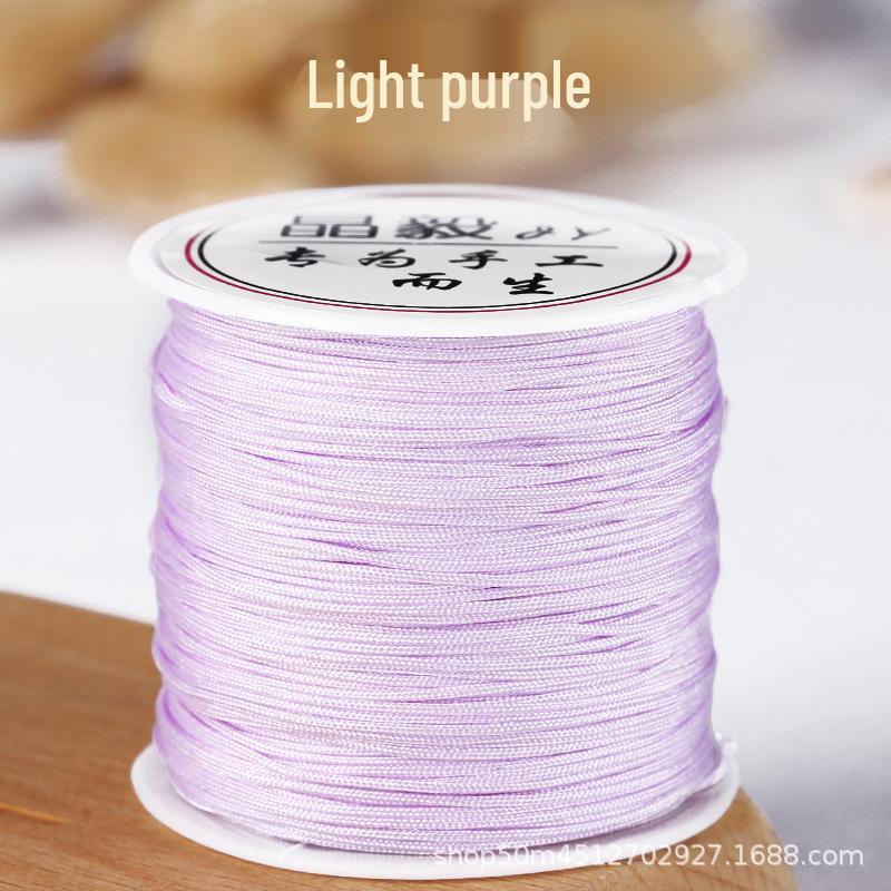 Taiwan Jade Line No. 72: 50m Hand-Woven DIY Rope for Jewelry and Beading