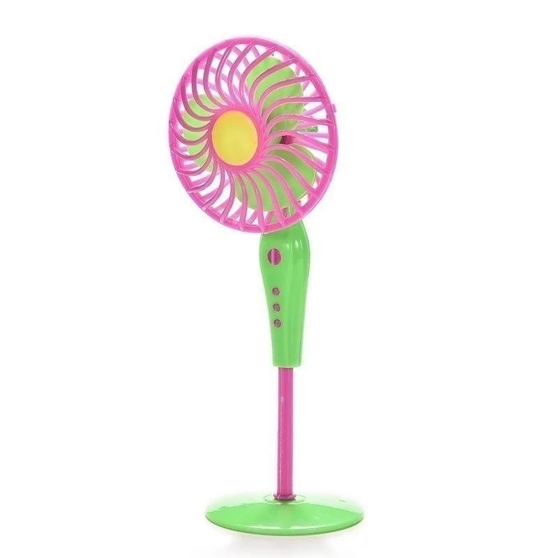 Mini Fan Toys for Dolls Kids Dollhouse Furniture Accessories Color Random Top Selling