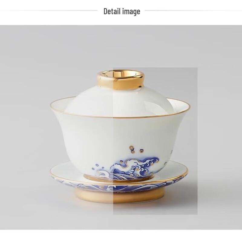 Yongfengyuan Sea Pearl 35-Piece Tea Set
