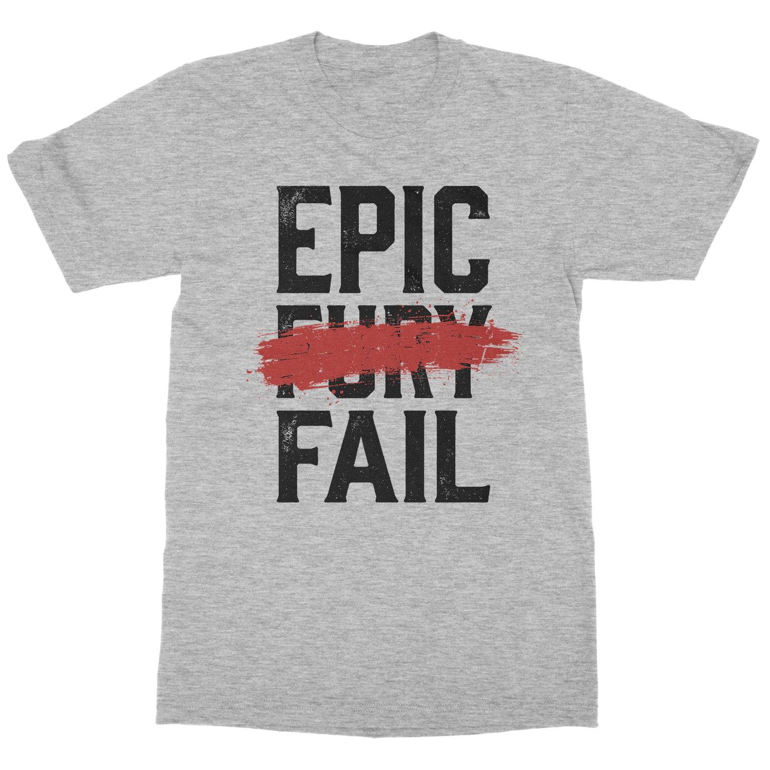 Operation Epic Fail Fury Crossed Anti War Unisex T-Shirt XL