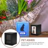 Small Wooden Pet Ashes Box Memorial Urn Portable Lightweight Pet Bone Ash Holder Cinerary Casket for Dog Urn