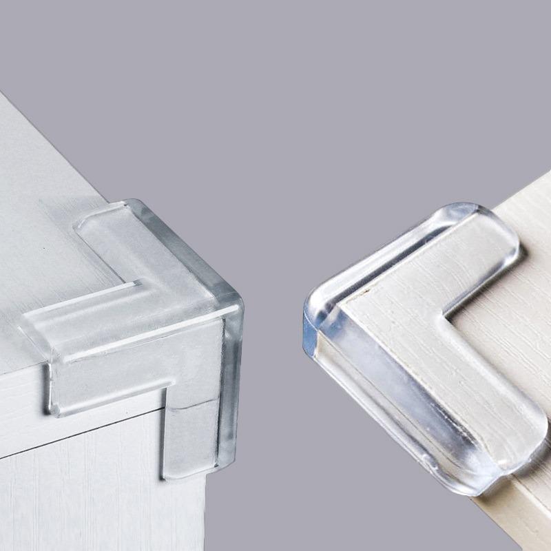 4 Piezas Protector de Esquina de Silicona Para Niños Seguridad Bebé Cubierta Protectora de Borde de Mesa Protectores de Borde de Esquina de Mesa Anticolisión Infantil