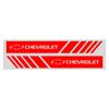 Auto-Streifen-Aufkleber Rückspiegel Reflektierende Vinyl-Aufkleber Dekoration für Chevrolet Camaro Trax Blazer Cavalier Onix Aveo Silverado Malibu Captiva