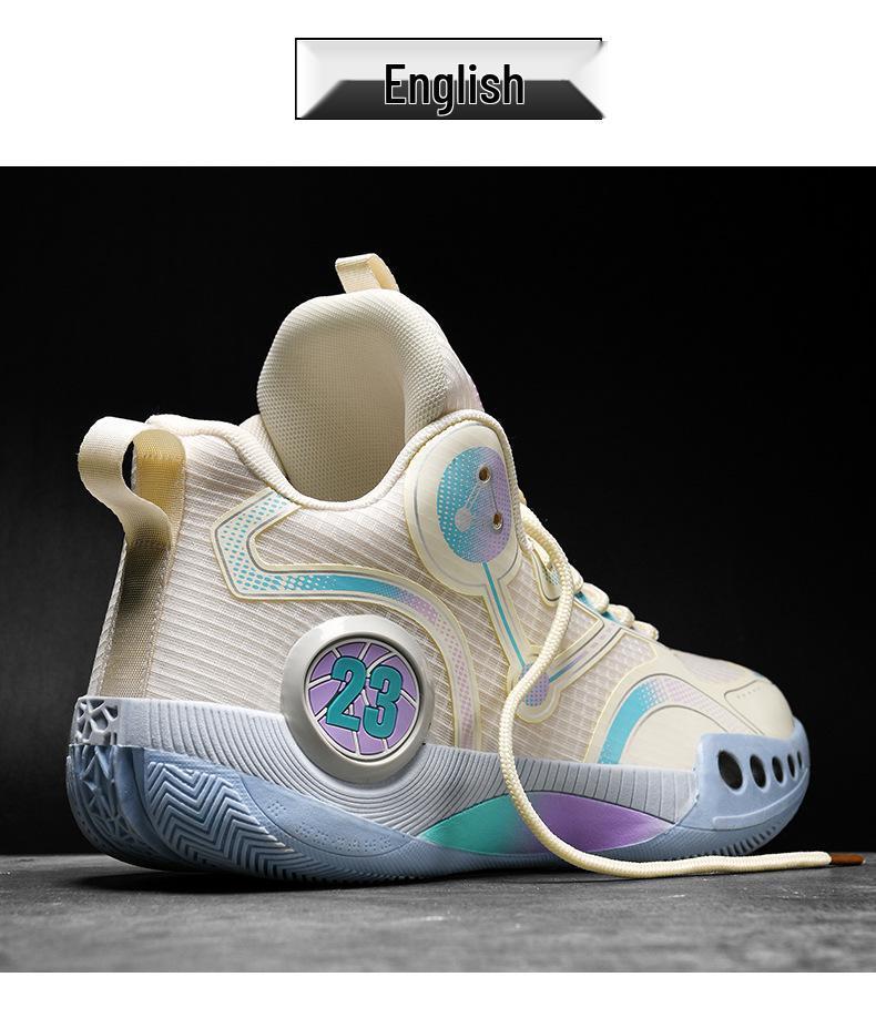 Men's Kobe High-Top Basketball Shoes - Spring/Autumn, Shock-Absorbing, Professional Sport Shoes for Students and Teens.