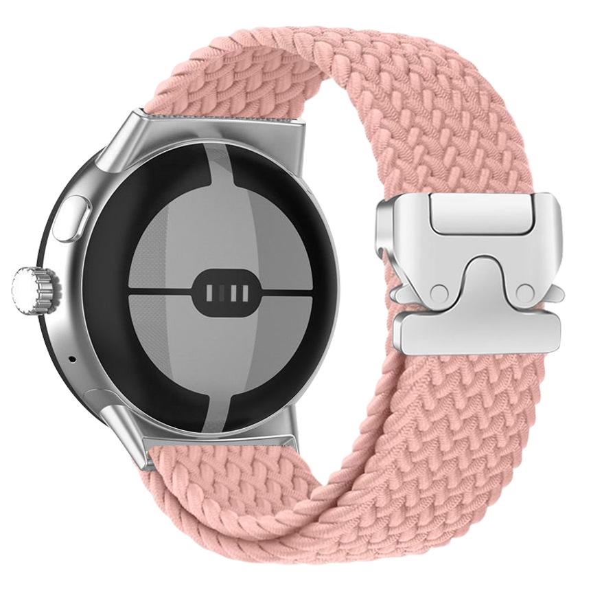 Braided Nylon Paracord Watch Band for Google 41MM/45MM