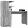 Desk Set (2 pcs) Grey Sonoma