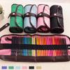 36-Schlitz Canvas Stiftrolle Skizzenstift & Buntstifthalter Künstler Studentenbedarf Zeichnen Malen Schreibwaren Organizer Aufbewahrungstasche