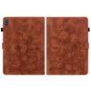 Custodia per Tablet in Pelle PU Squisito Design Floreale Goffrato per Nokia T20