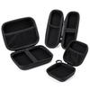 1Pc Hard Shell EVA Storage Box Black Portable Zipper Pouch Carrying Bag Protective Storage Case for Earphone Digital Accessories