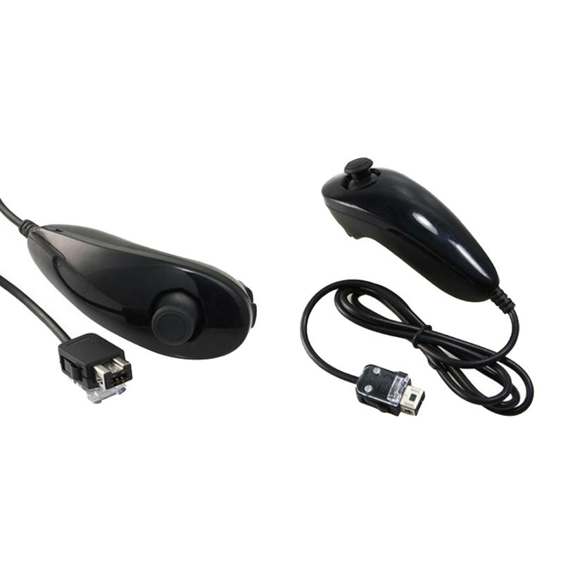 Wii/Wii U Joystick 2'si 1 Arada Kablosuz Uzaktan Kumanda Gamepad Kontrol Seti İsteğe Bağlı Motion Plus Silikon Kılıflı Video Oyunu