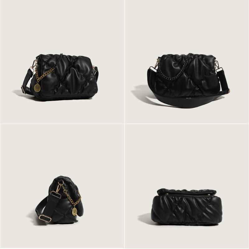 Женская сумка трендовая новая мягкая кожаная роскошная дизайнерская сумка через плечо — фото 4