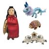 Adorable Raya And The Last Dragon Plush Set Featuring Soft Stuffed Tuk Tuk Monkey And Dyan Toys