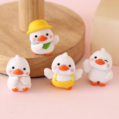 Duckling Cartoon Figure Blind Box - Cute Small Animal Event Gift & Decor.