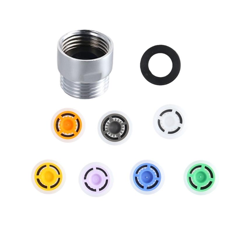Shower Head Attachment Water saving Shower Head Adapter Shower Head Regulator G1/2 Adapters Shower Flows Reducer ABS 1