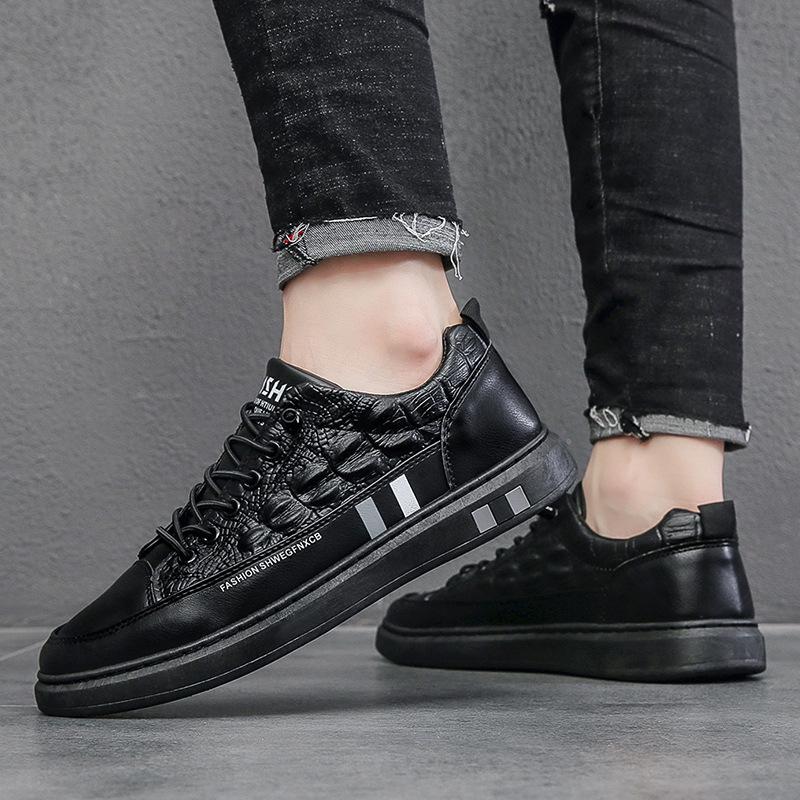 Mode Herren Board Schuhe Outdoor Casual Herren Trend Board Schuhe Flache Sohle Schnürschuhe Herren