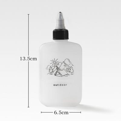 120ml Oil Bottle 65x20x135mm Outdoor Portable Storage