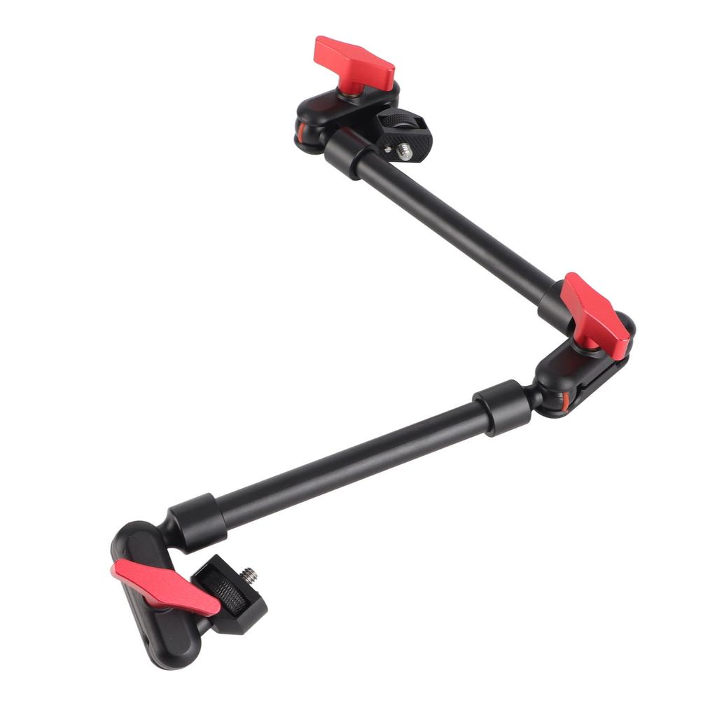Articulating Arm 22 Inch 1 4in Screw Double Ball Head Multi Angle Adjustable Extension Rod for Phone Camera
