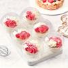 50/100PCS Transparent Cake Box Dessert Cake Sandwich Donut Muffin Disposable Packaging Box Wedding Birthday Party Supplies
