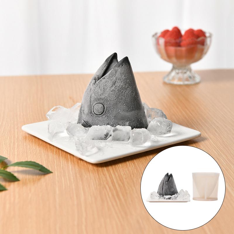 

3D Fish Head Candle Silicone Mold Simulation Fish Head Candle Mold Diy Handmade Aromatherapy Resin Gypsum Soap Making Mould 1PC